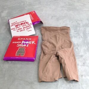 2 Pairs of Spanx Higher Power Shaper Shorts Size S  New in package
